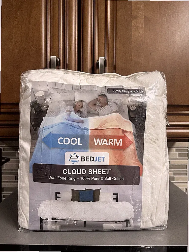 BedJet Cloud Sheet Dual Zone King Size (Cooling & Warming) - Open Packaging