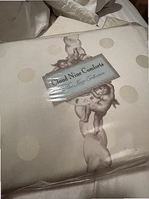 Cloud Nine Comforts Queen Duvet and Sheet Set NEW Made In Italy