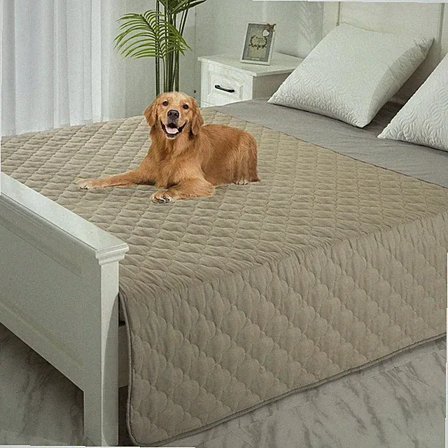 Dog Bed Cover Washable Pee Pads Dog Blankets for Puppy Large Dog Cat,Sofa Revers
