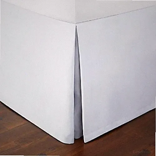 Hudson Park Collection 100% Supima Cotton 680TC Sateen Bedskirt California King