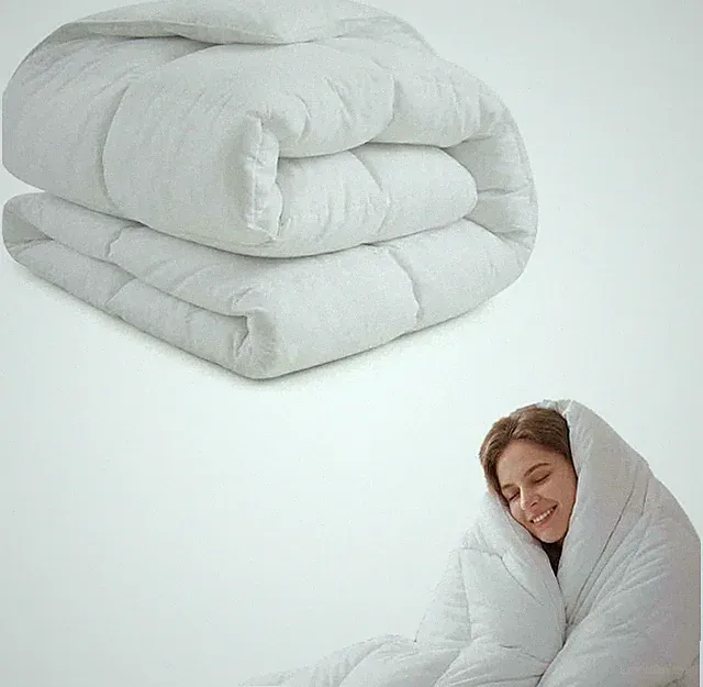 Marshmallow Comforter, Double-Stuffed Cloud Comforter, Extra Fluffy down Alterna