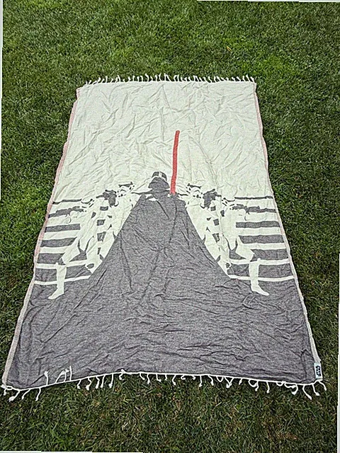 Sand Cloud Blanket Large ˜71"x51" Star Wars Darth Vader, Displayed Never Washed